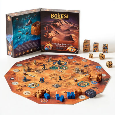 좋은 가격 제조 주문형 풀 컬러 프린팅 어린이 교육 환경 친화적인 장난감으로 최고의 보드 게임을 경험 온라인으로