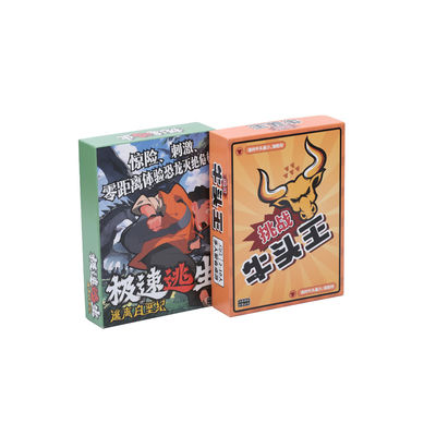 인사이트 교육 가족 보드 게임 카드 도전 황소 머리 왕