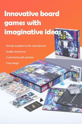 PMS 컬러 프린터 보드 게임 모든 연령대의 인터랙티브 루도 플레이어