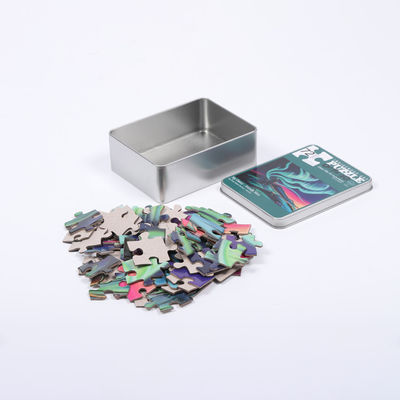 유니크 주문 인쇄 퍼즐 칩 500 pcs 동물 크리스마스 테마