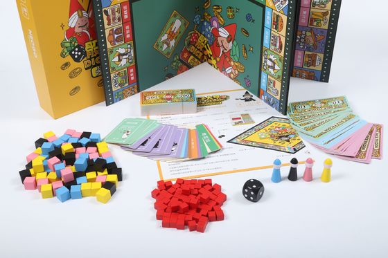 CMYK 인쇄 가능한 보드 게임 엔터테인먼트용 사용자 지정 로고