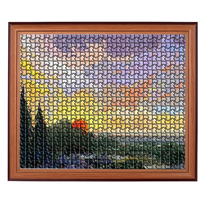 개인화된 이름 퍼즐 어린이 학습용 교육 퍼즐 보드